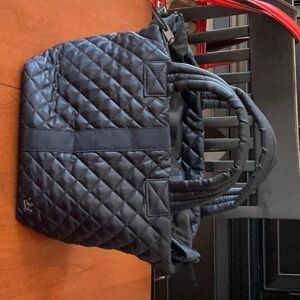 Oliver Thomas Crossbody Tote in Black